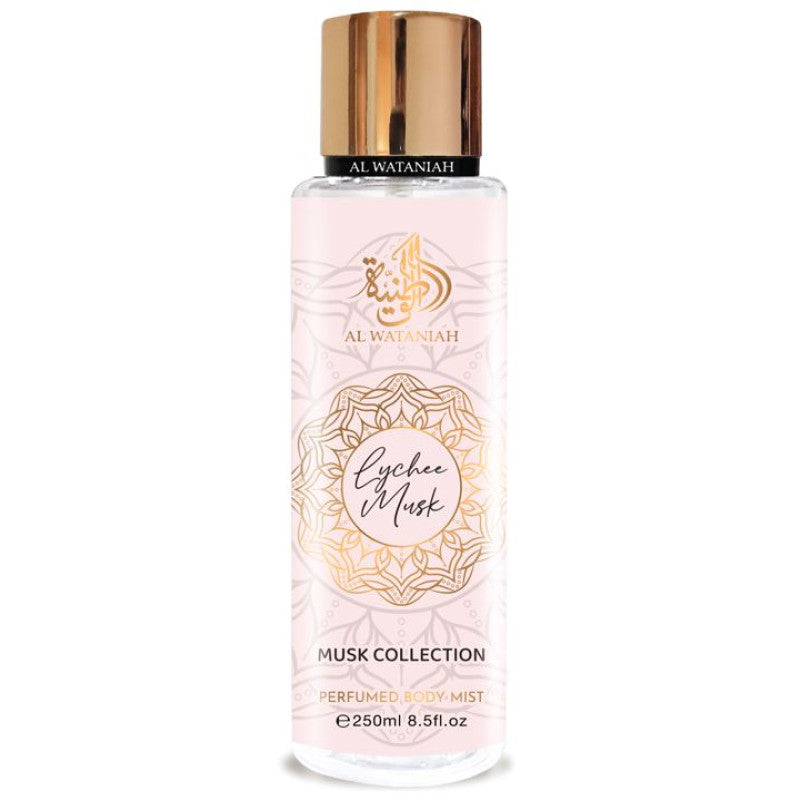 AL WATANIAH LYCHEE MUSK BODY MIST 250ML