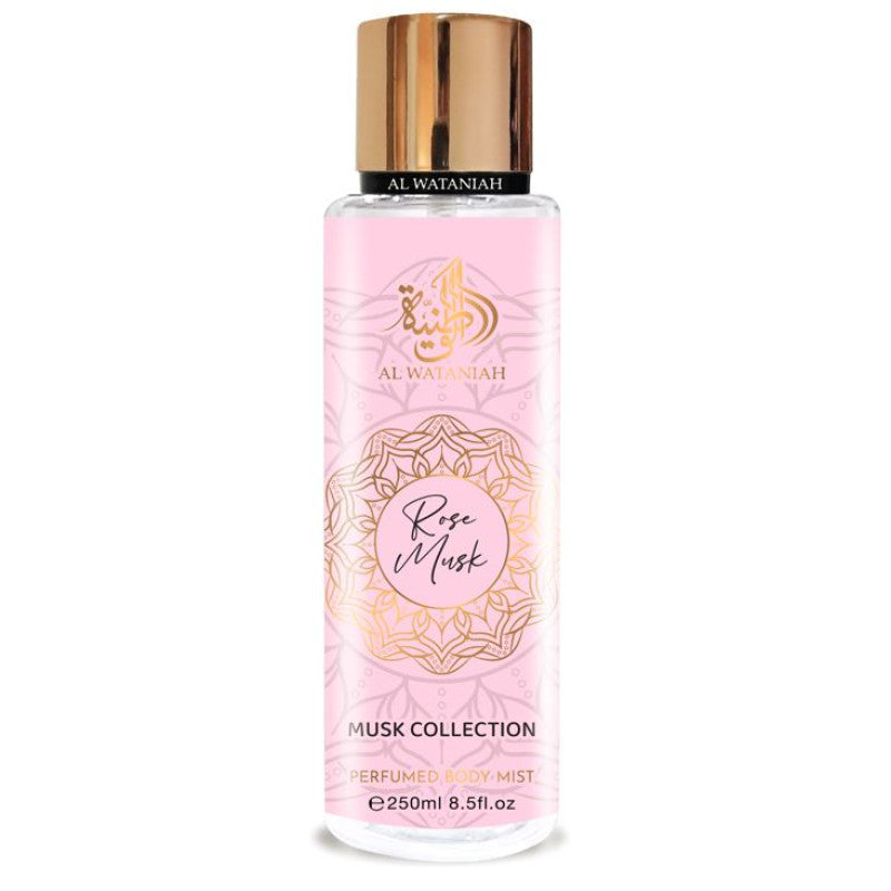 AL WATANIAH ROSE MUSK BODY MIST 250ML