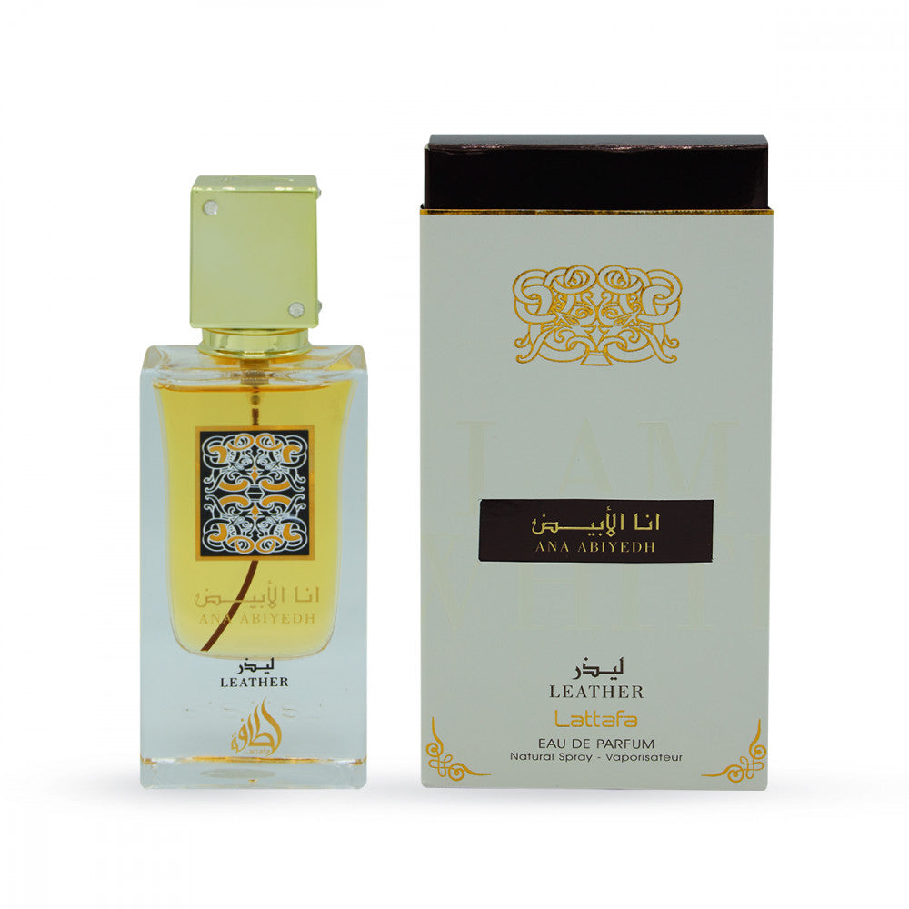 Lattafa Ana Abiyedh Leather EDP 60ML