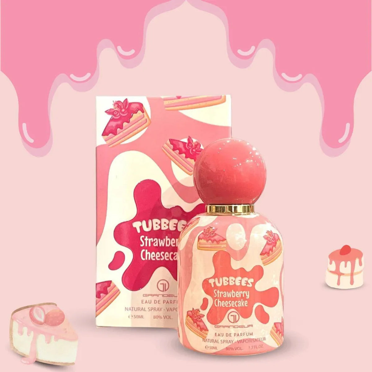 Grandeur Tubbees Strawberry Cheesecake EDP 50ml