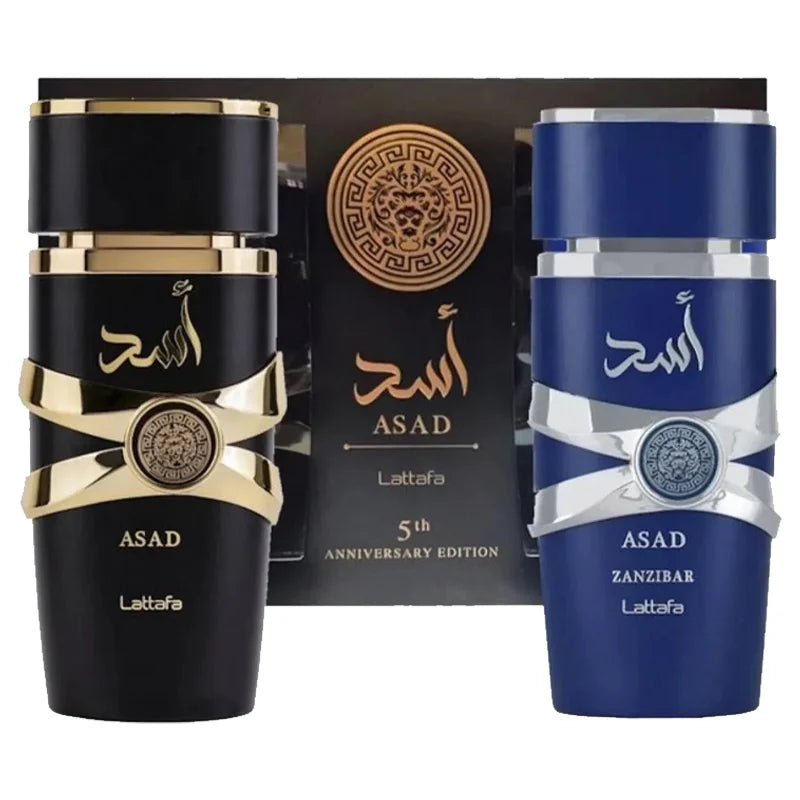 Set Lattafa Asad + Asad Zanzibar Hombre EDP 100ML